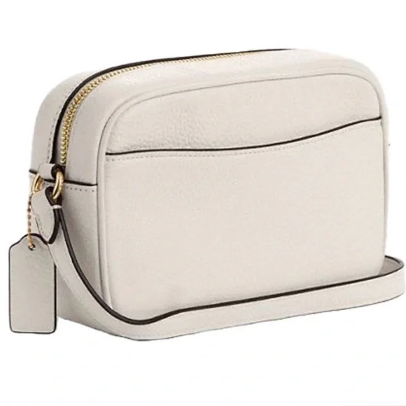 Coach Mini Jamie Camera Bag in Chalk and Gold. - Picture 11 of 13